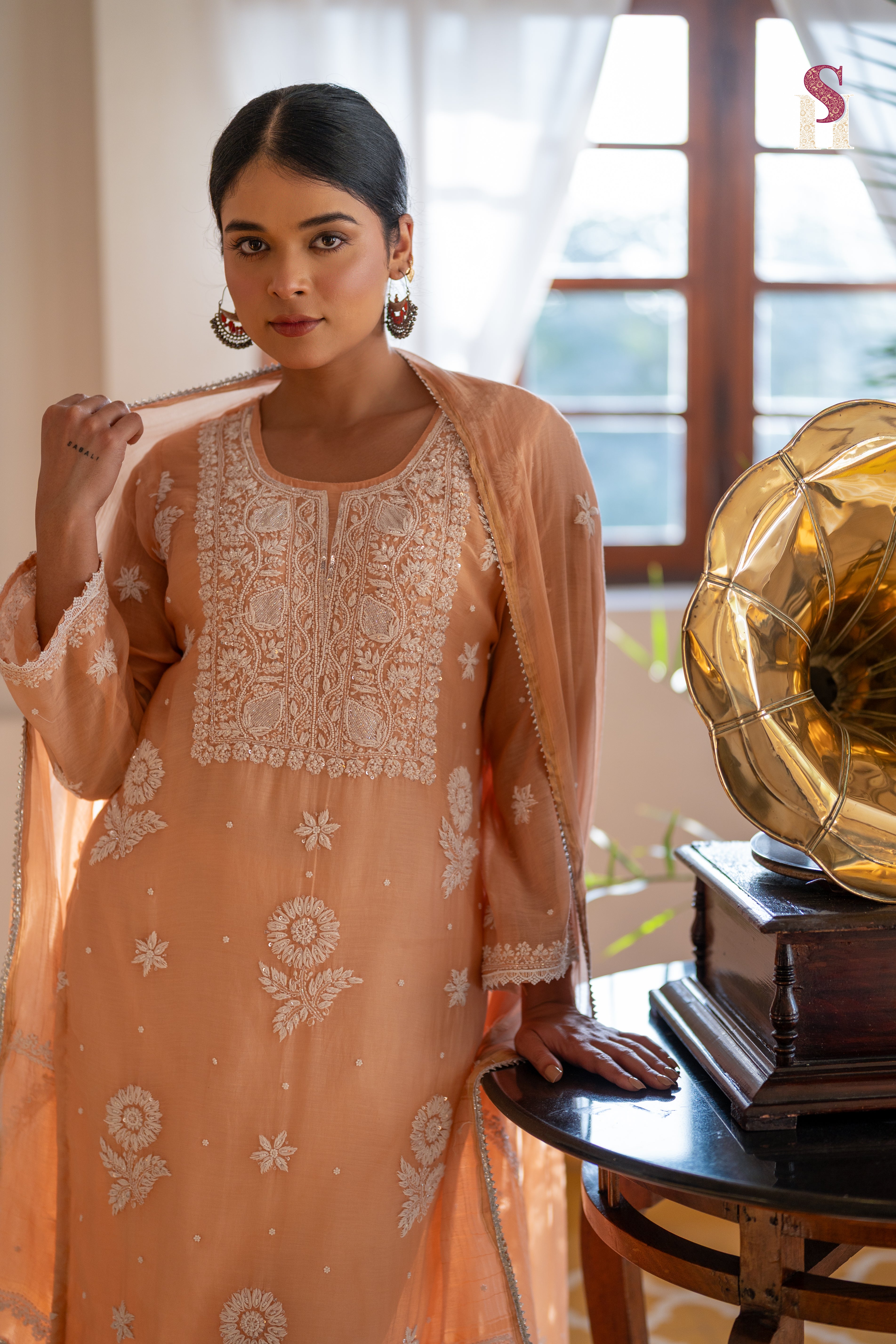 Sunlit Copper Colour Suit