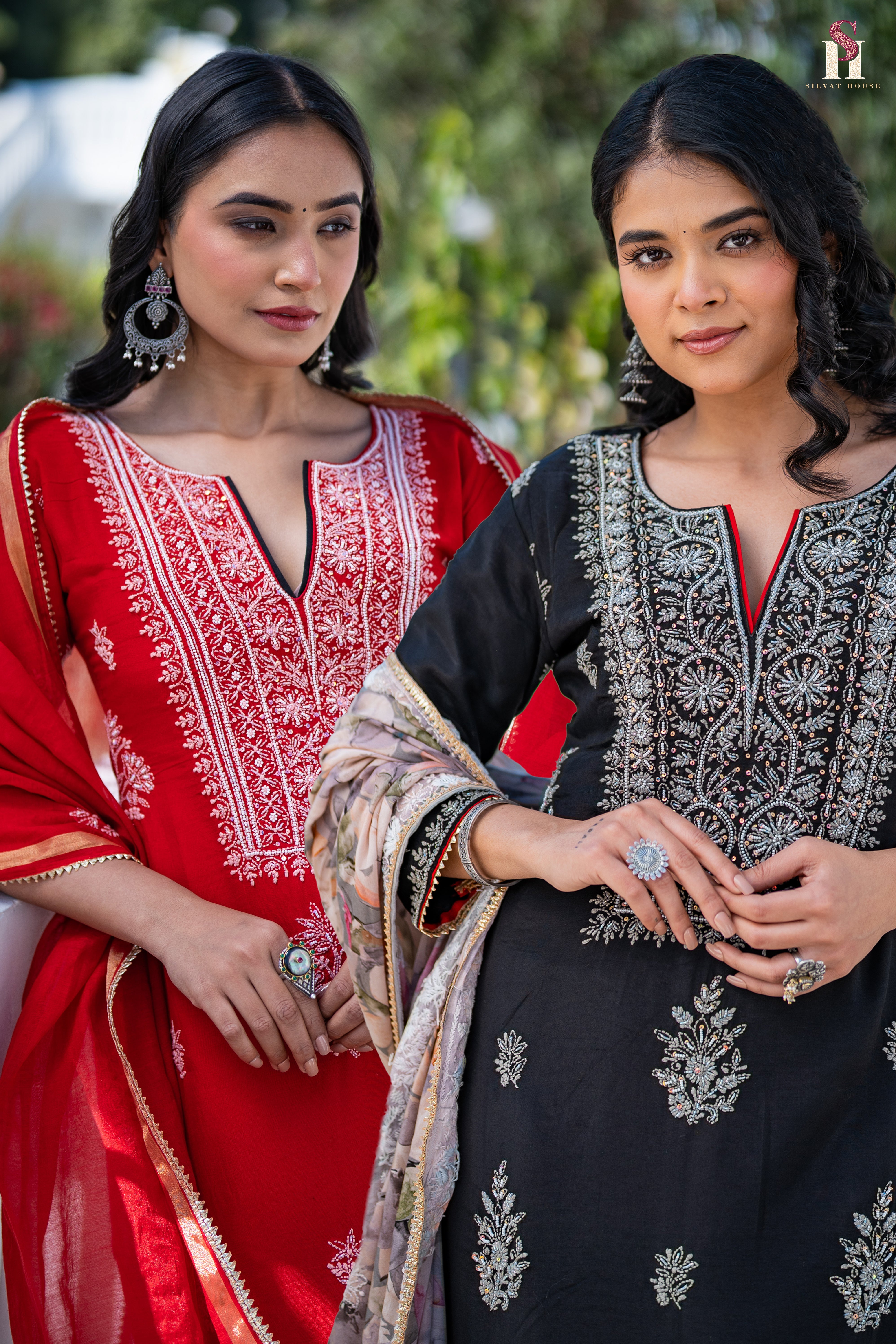 Maroon Colour Suit & Black Colour Suit Combo